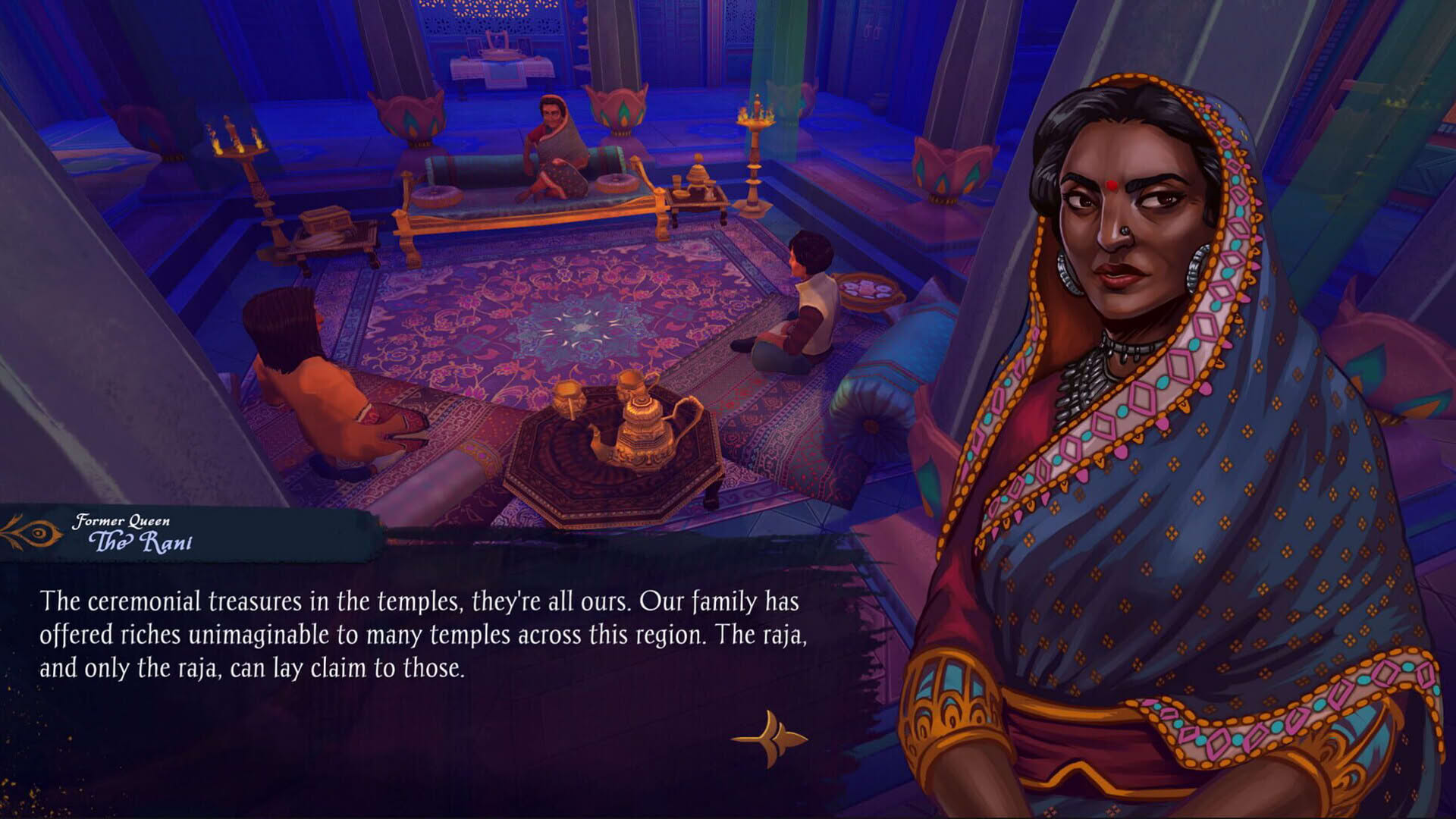 Screenshot for Herald: An Interactive Period Drama - Book I & II