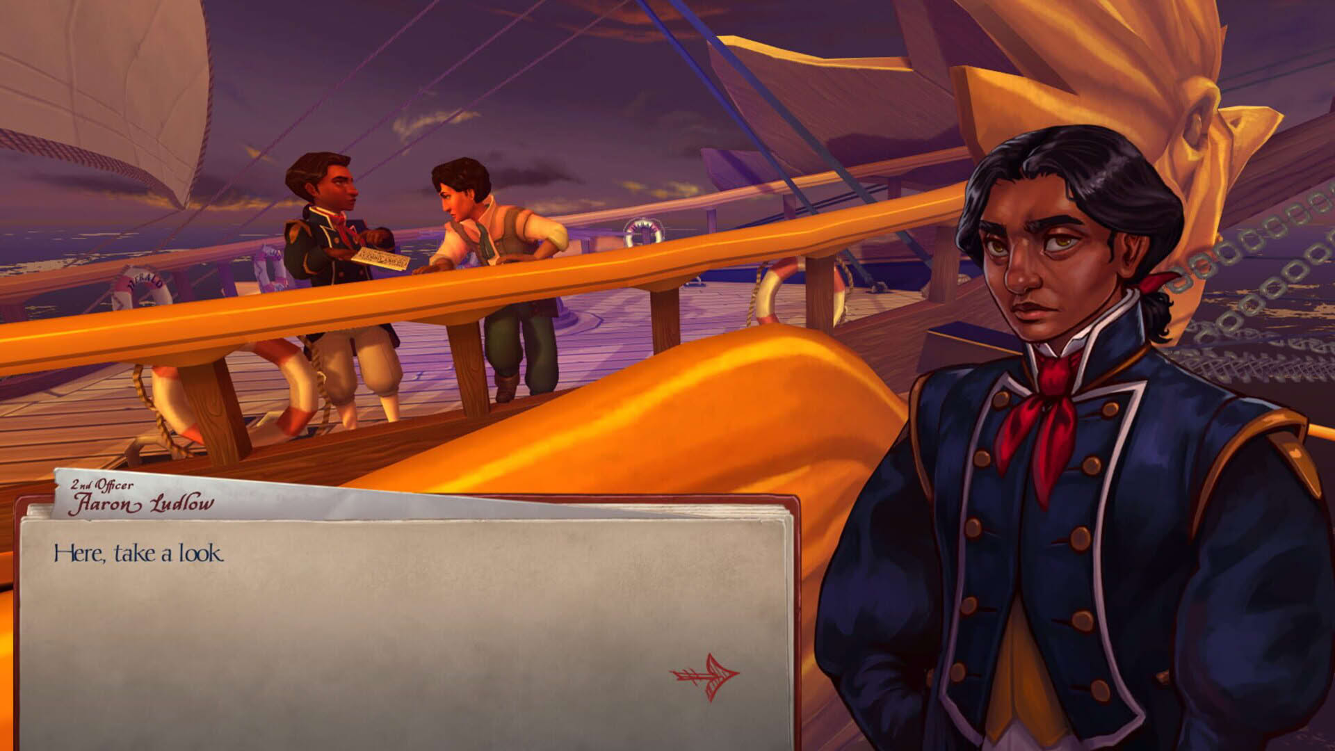 Screenshot for Herald: An Interactive Period Drama - Book I & II