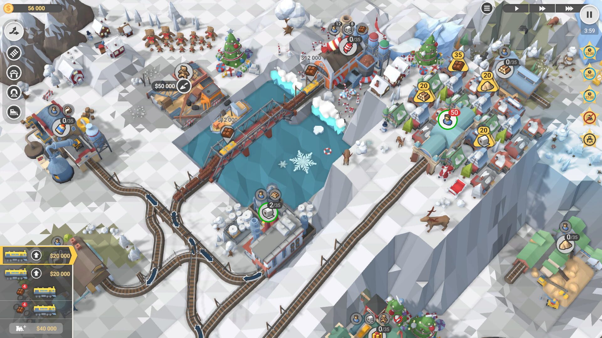 Screenshot for Train Valley 2: Workshop Gems - Sapphire