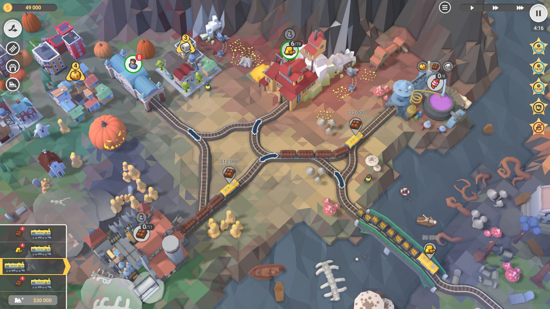 Screenshot for Train Valley 2: Workshop Gems - Sapphire