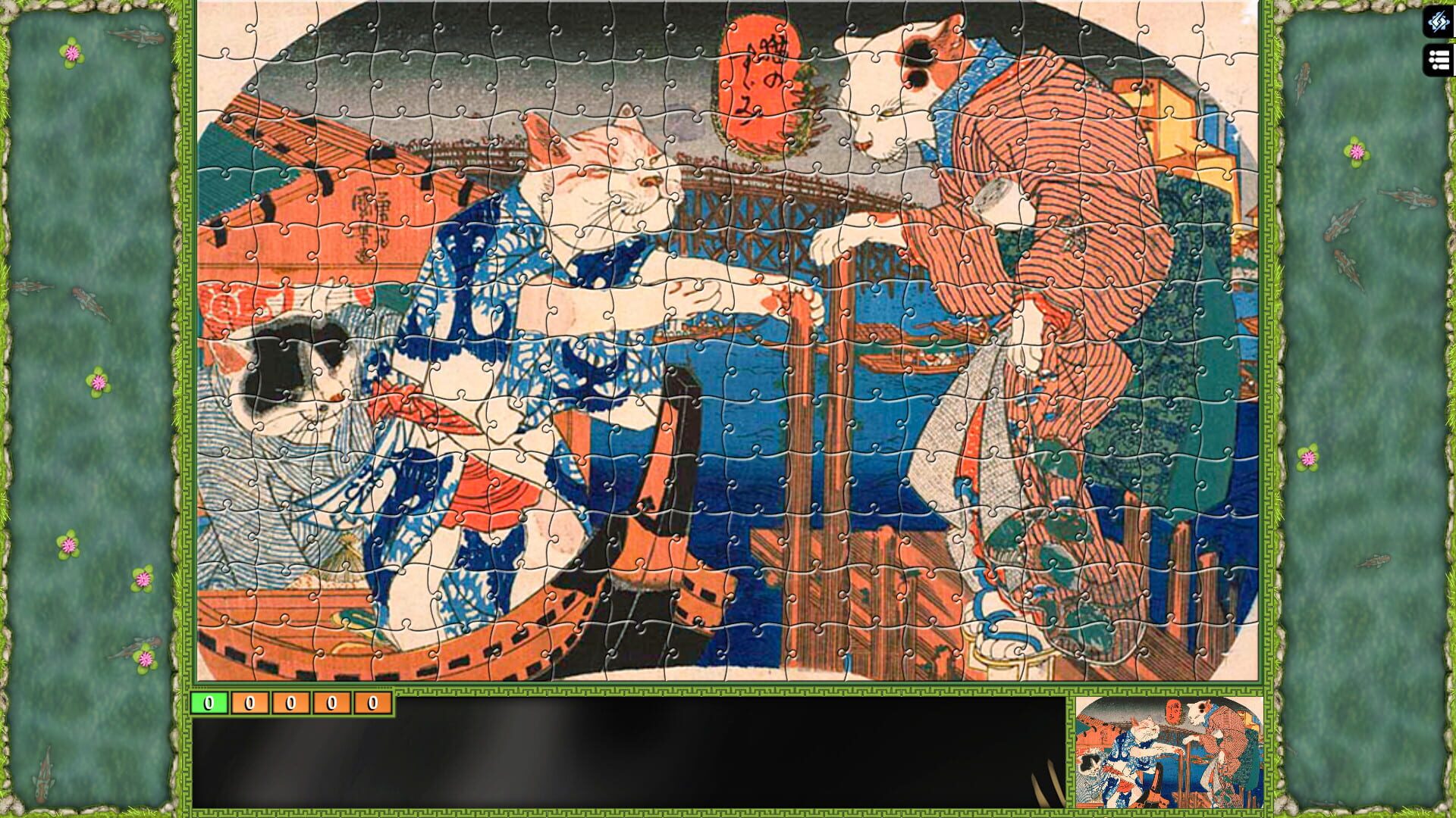 Screenshot for Pixel Puzzles Ultimate: Ukiyo-e 3