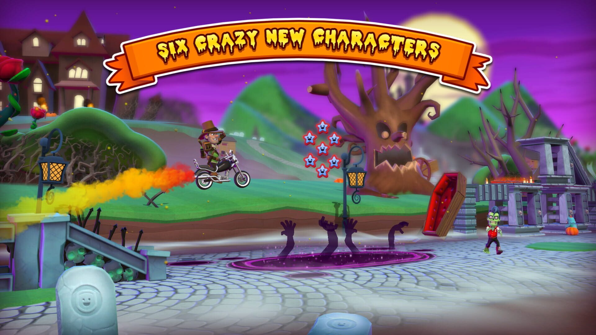 Screenshot for Joe Danger 2: The Movie - Undead Movie Pack