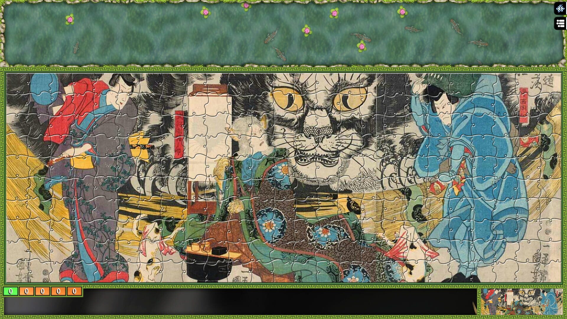 Screenshot for Pixel Puzzles Ultimate: Ukiyo-e 3