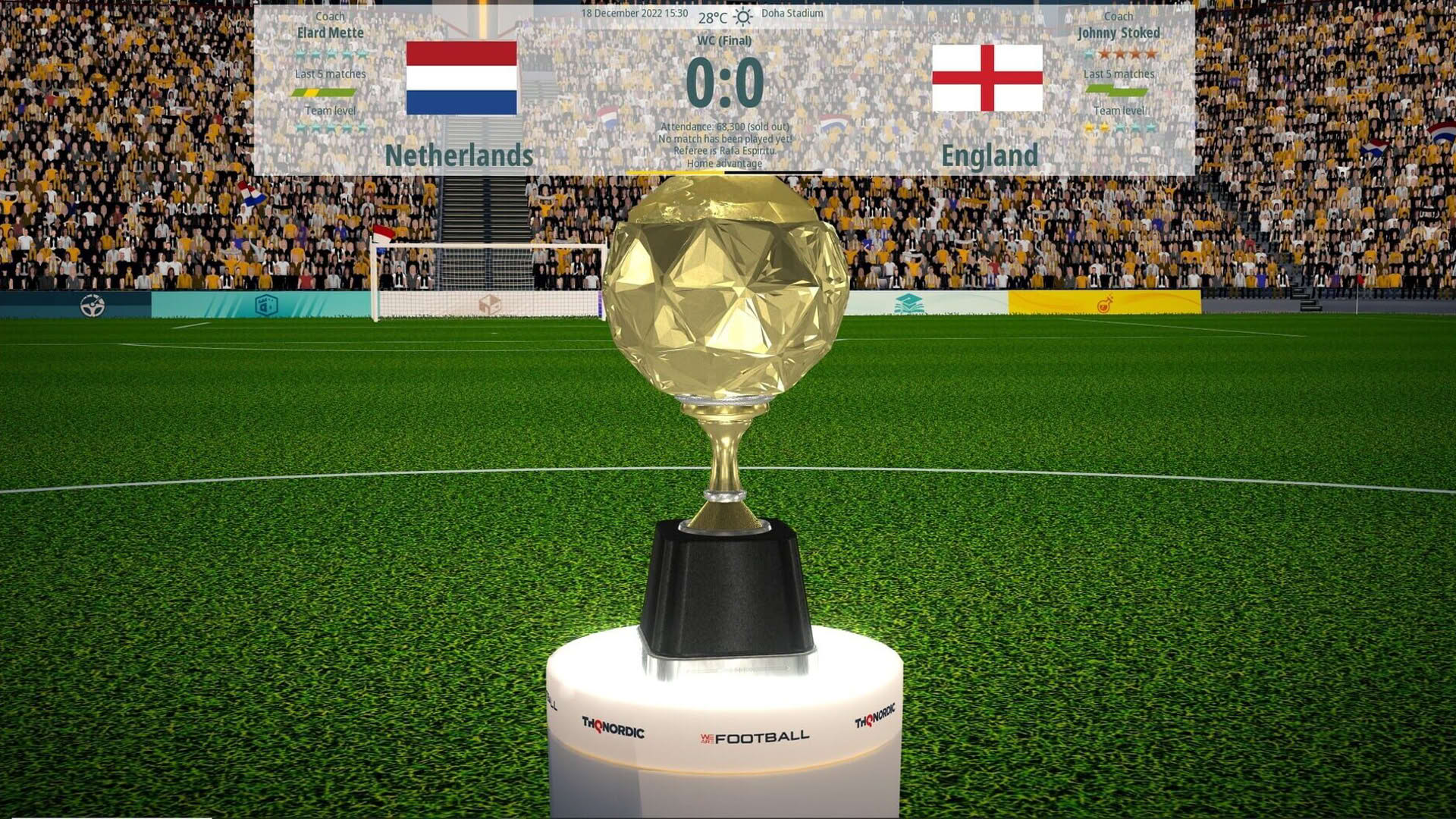 Screenshot for We Are Football: National Teams