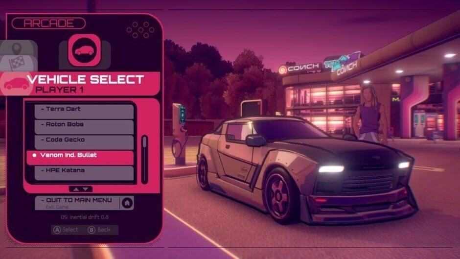Screenshot for Inertial Drift: Twilight Rivals