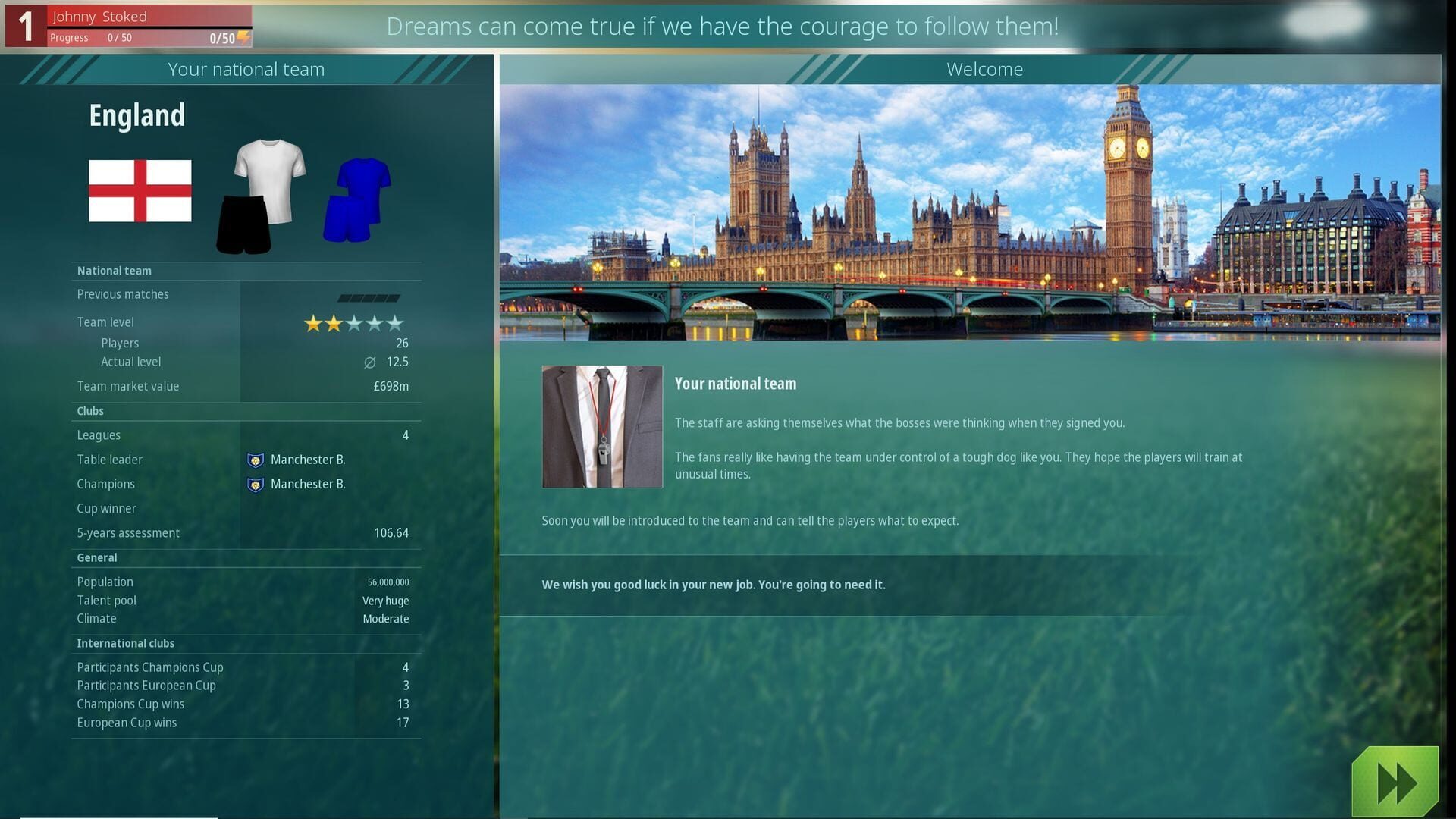 Screenshot for We Are Football: National Teams