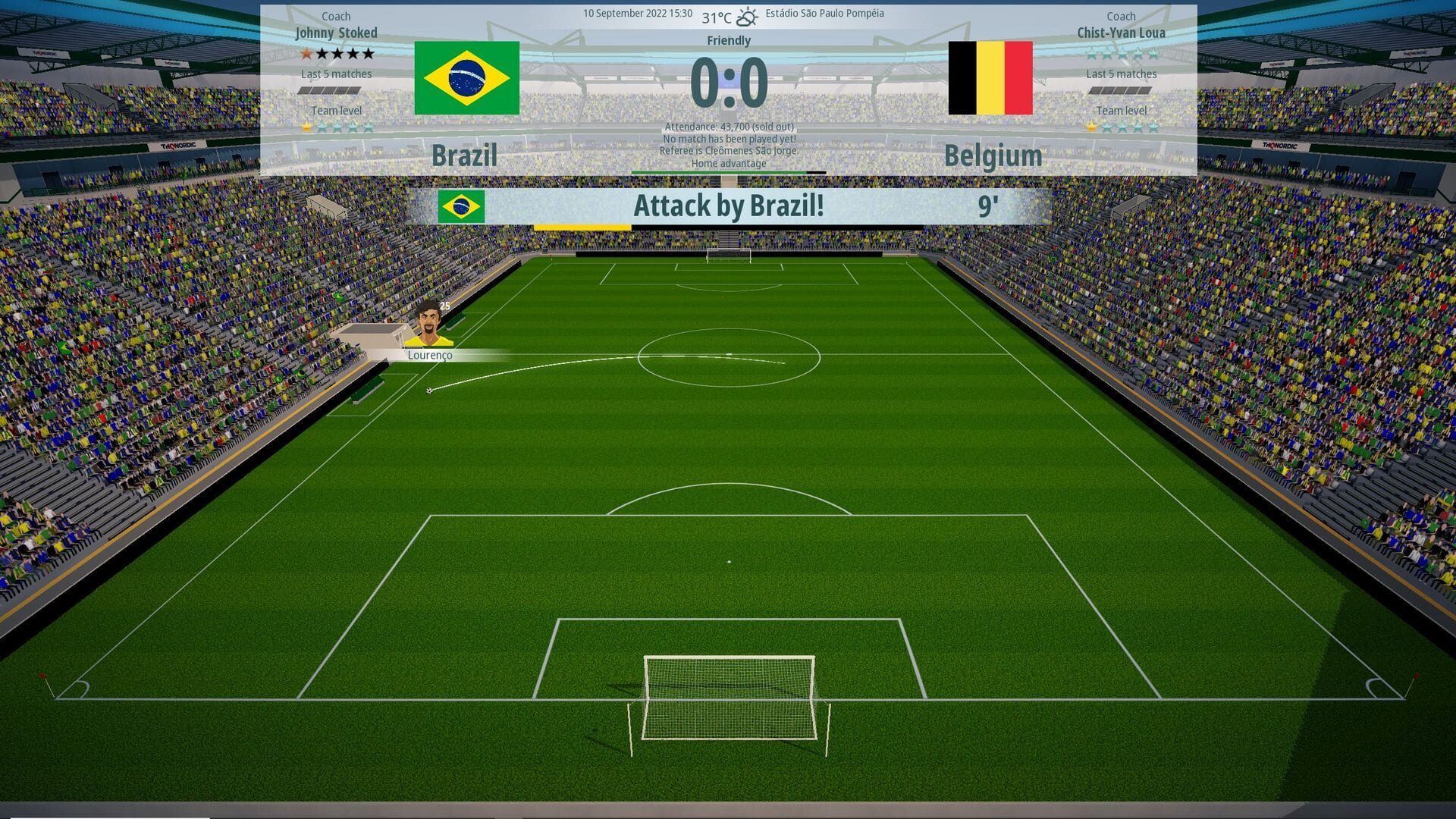 Screenshot for We Are Football: National Teams