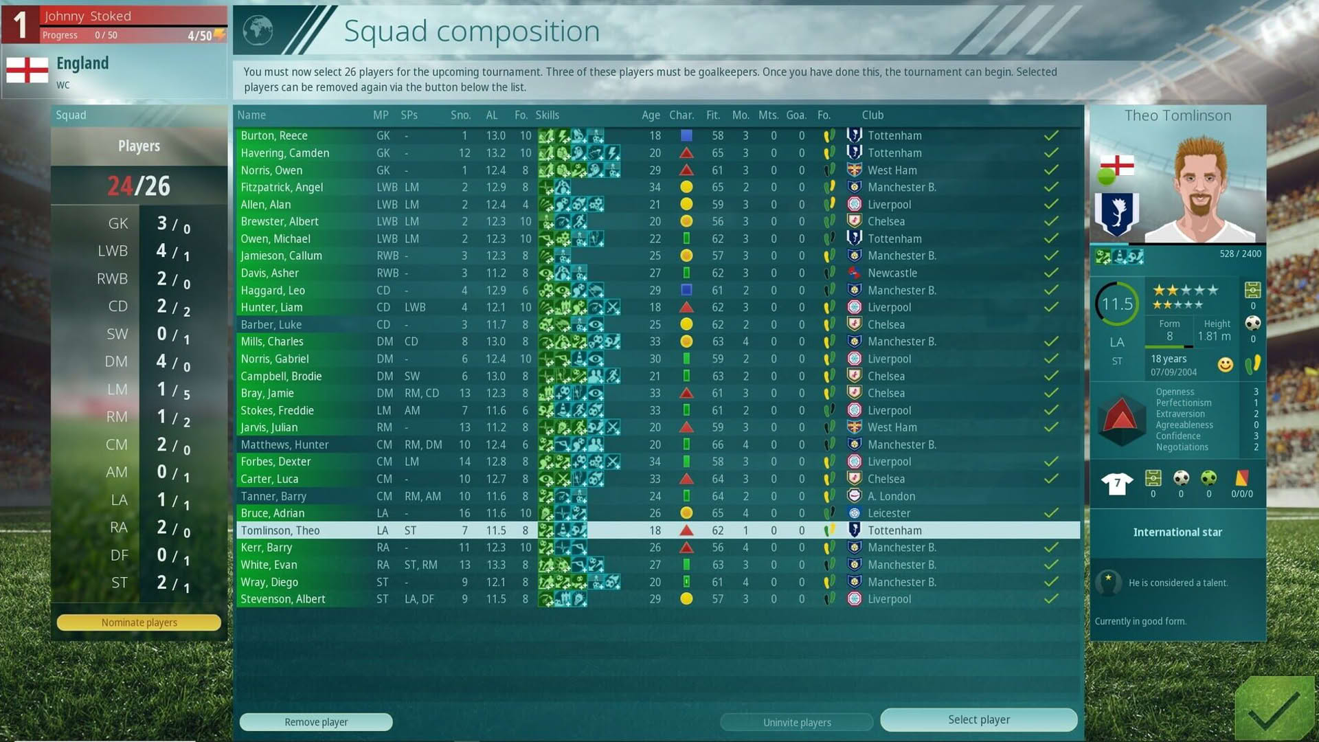 Screenshot for We Are Football: National Teams