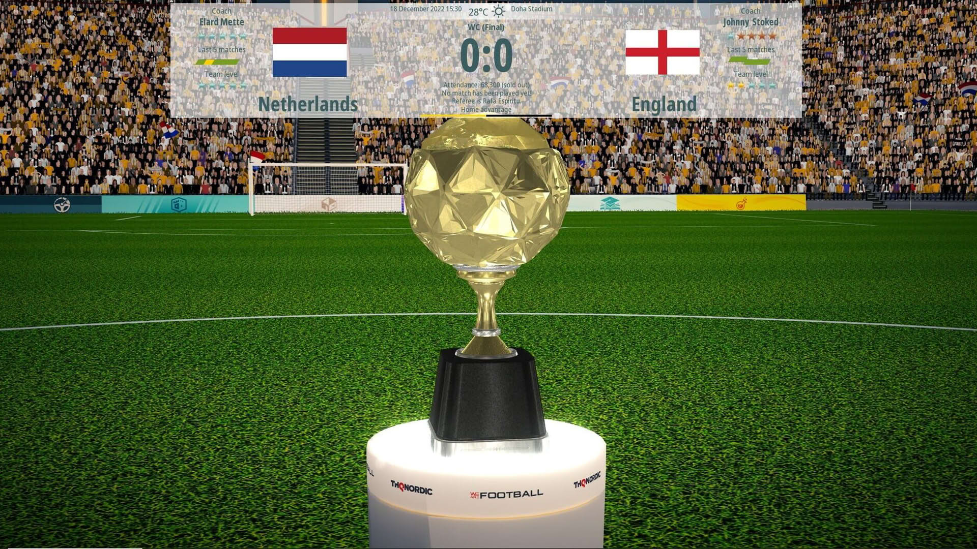 Screenshot for We Are Football: National Teams