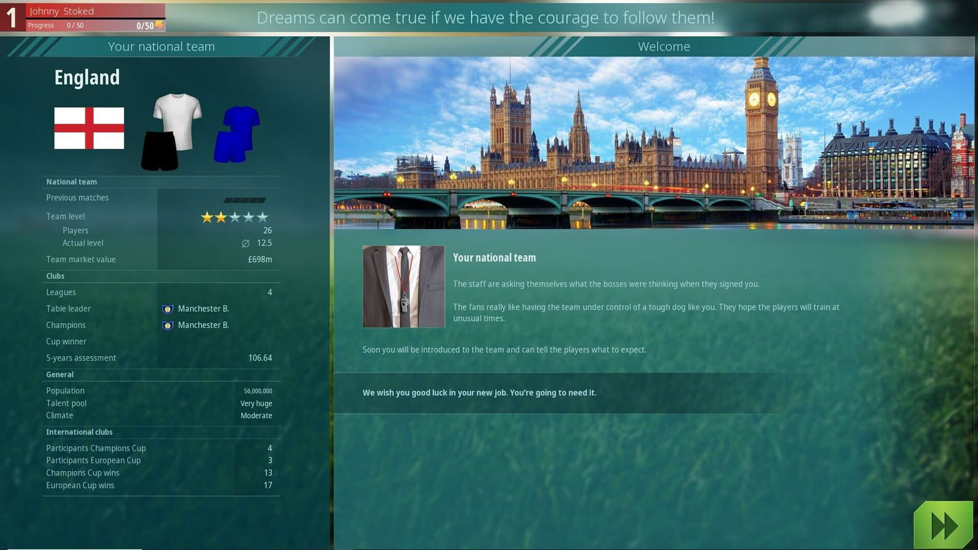 Screenshot for We Are Football: National Teams