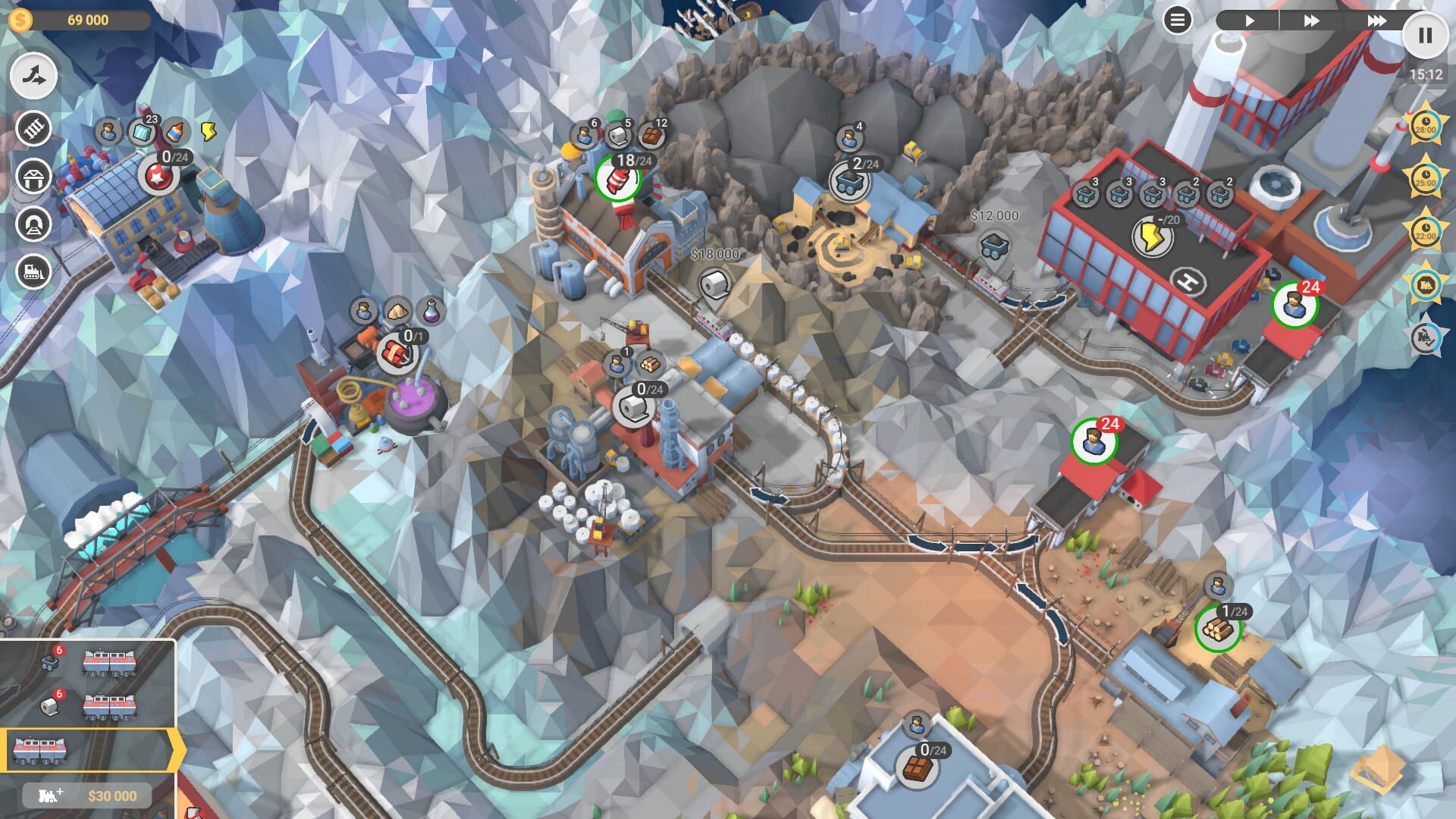 Screenshot for Train Valley 2: Workshop Gems - Emerald