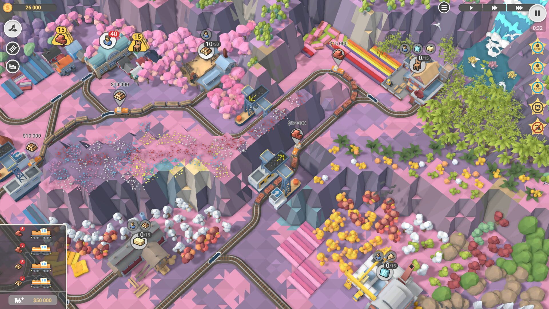 Screenshot for Train Valley 2: Workshop Gems - Emerald