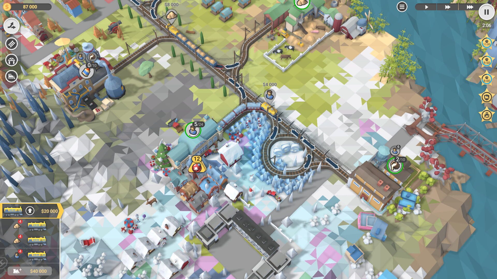 Screenshot for Train Valley 2: Workshop Gems - Emerald