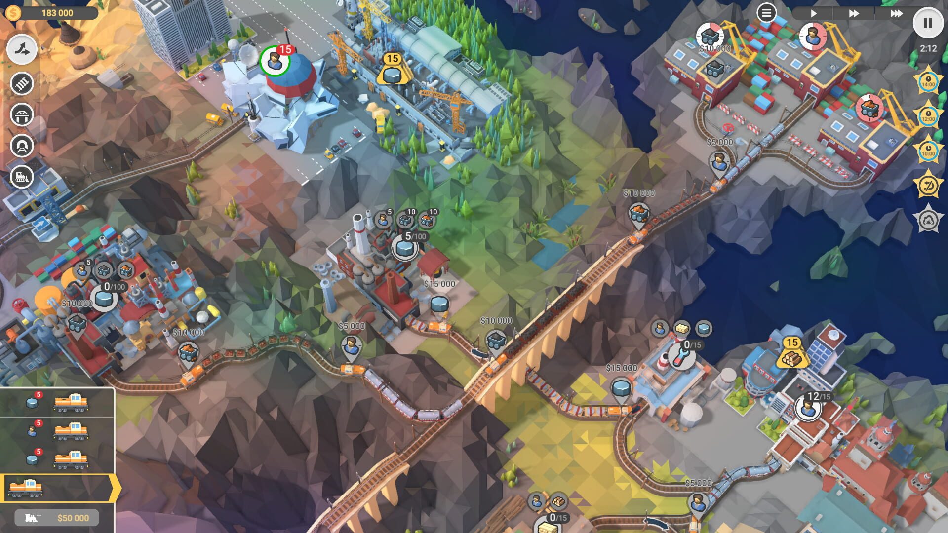 Screenshot for Train Valley 2: Workshop Gems - Emerald
