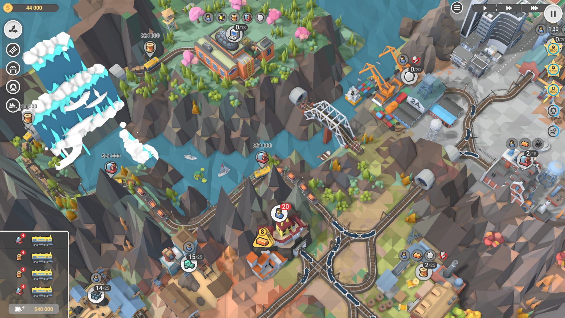 Screenshot for Train Valley 2: Workshop Gems - Emerald