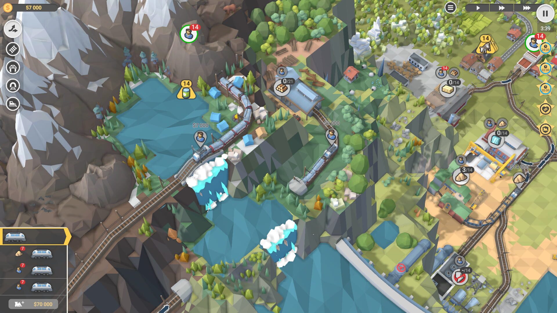 Screenshot for Train Valley 2: Workshop Gems - Emerald