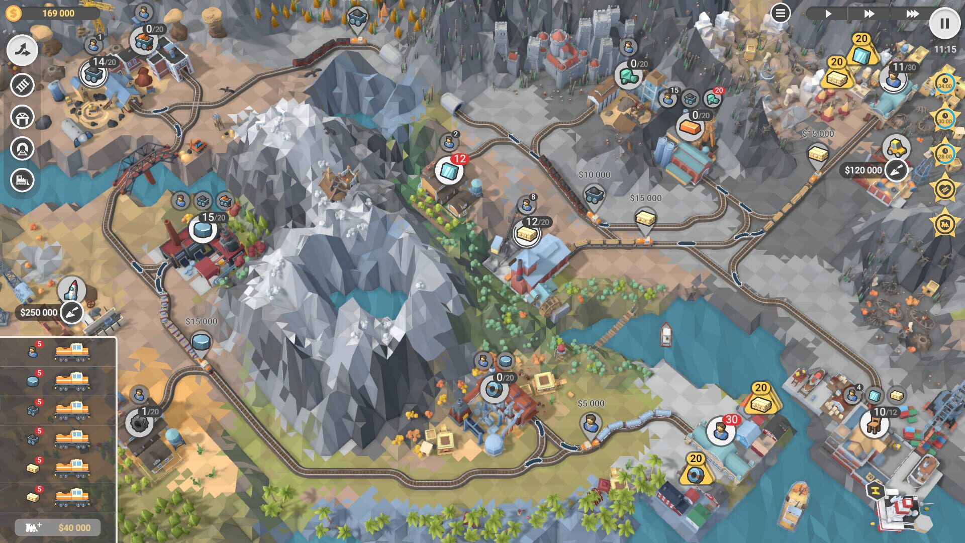 Screenshot for Train Valley 2: Workshop Gems - Emerald