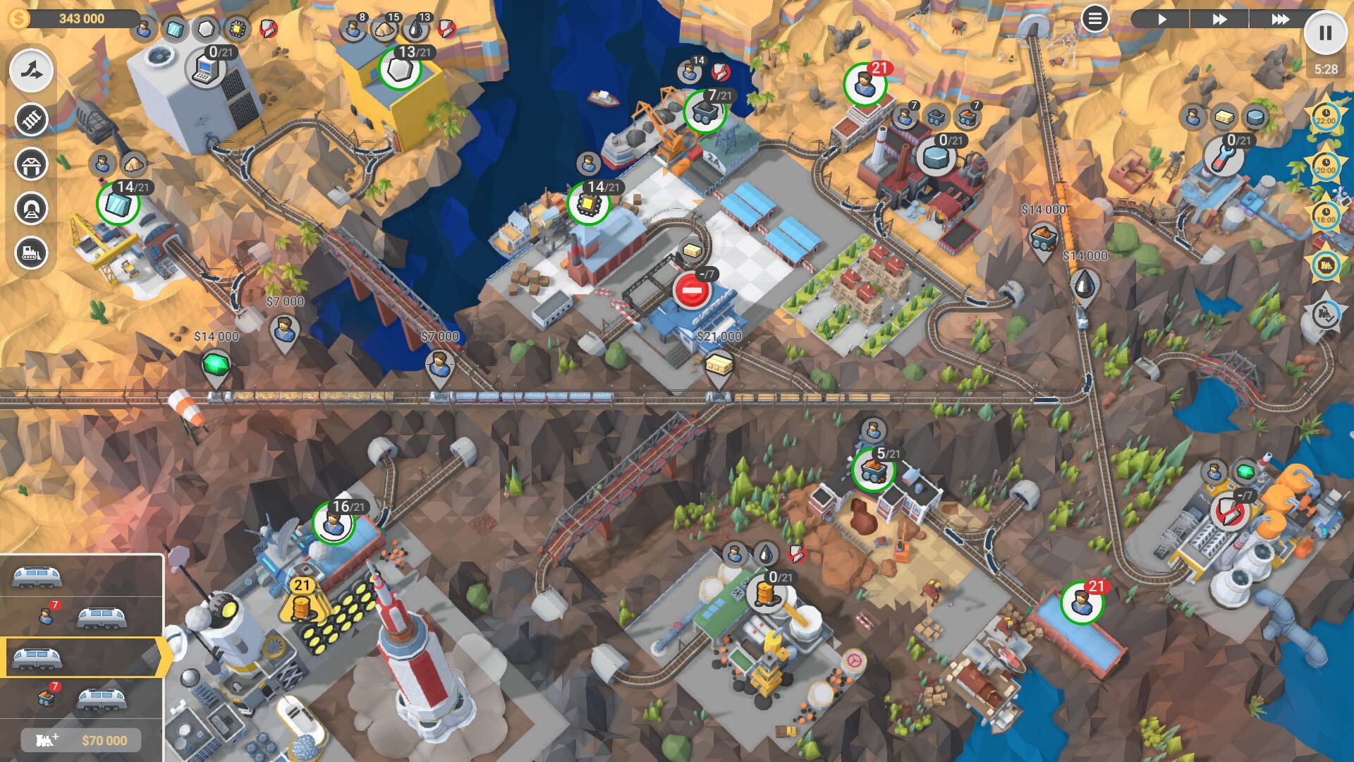 Screenshot for Train Valley 2: Workshop Gems - Emerald