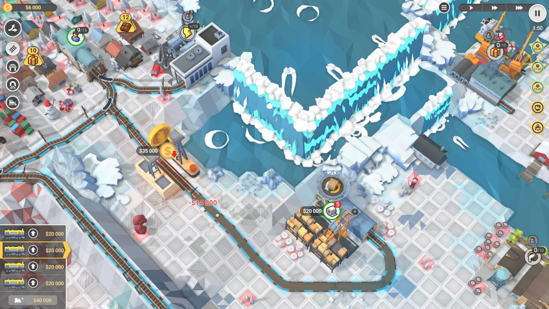 Screenshot for Train Valley 2: Workshop Gems - Emerald