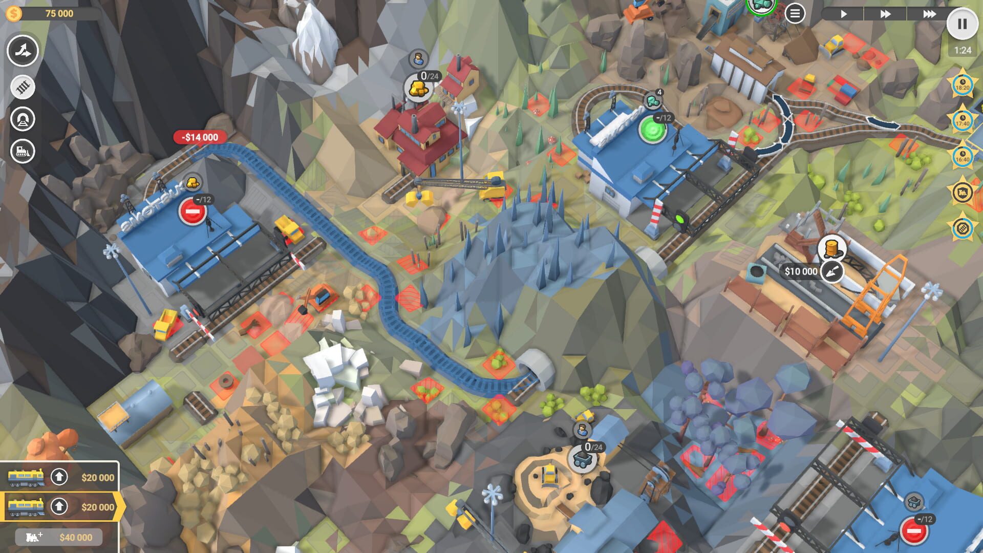 Screenshot for Train Valley 2: Workshop Gems - Emerald