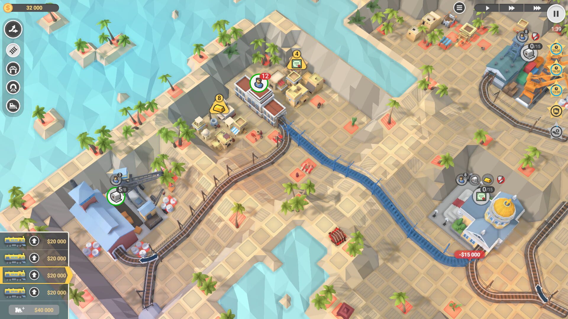 Screenshot for Train Valley 2: Workshop Gems - Emerald