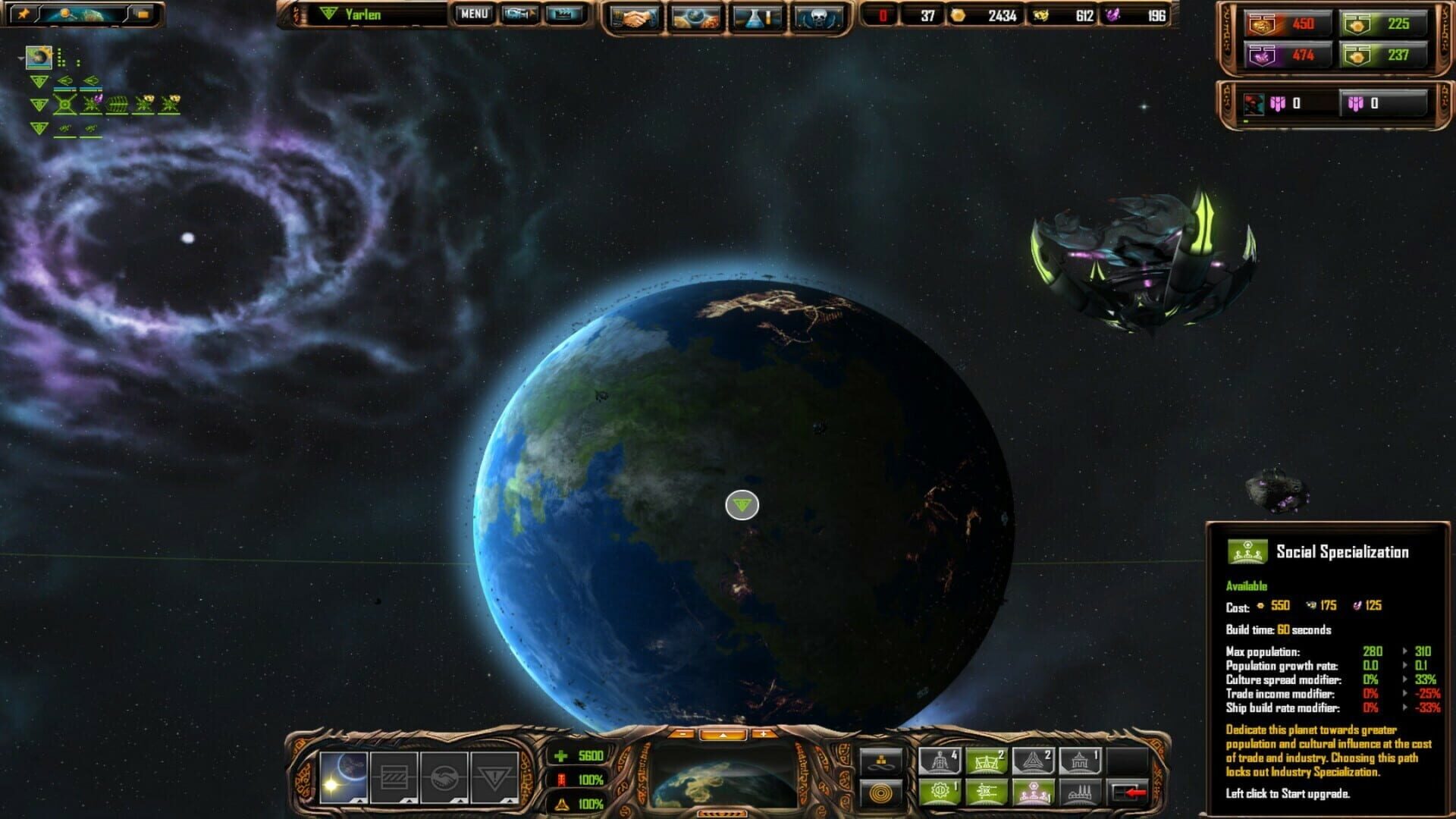 Screenshot for Sins of a Solar Empire