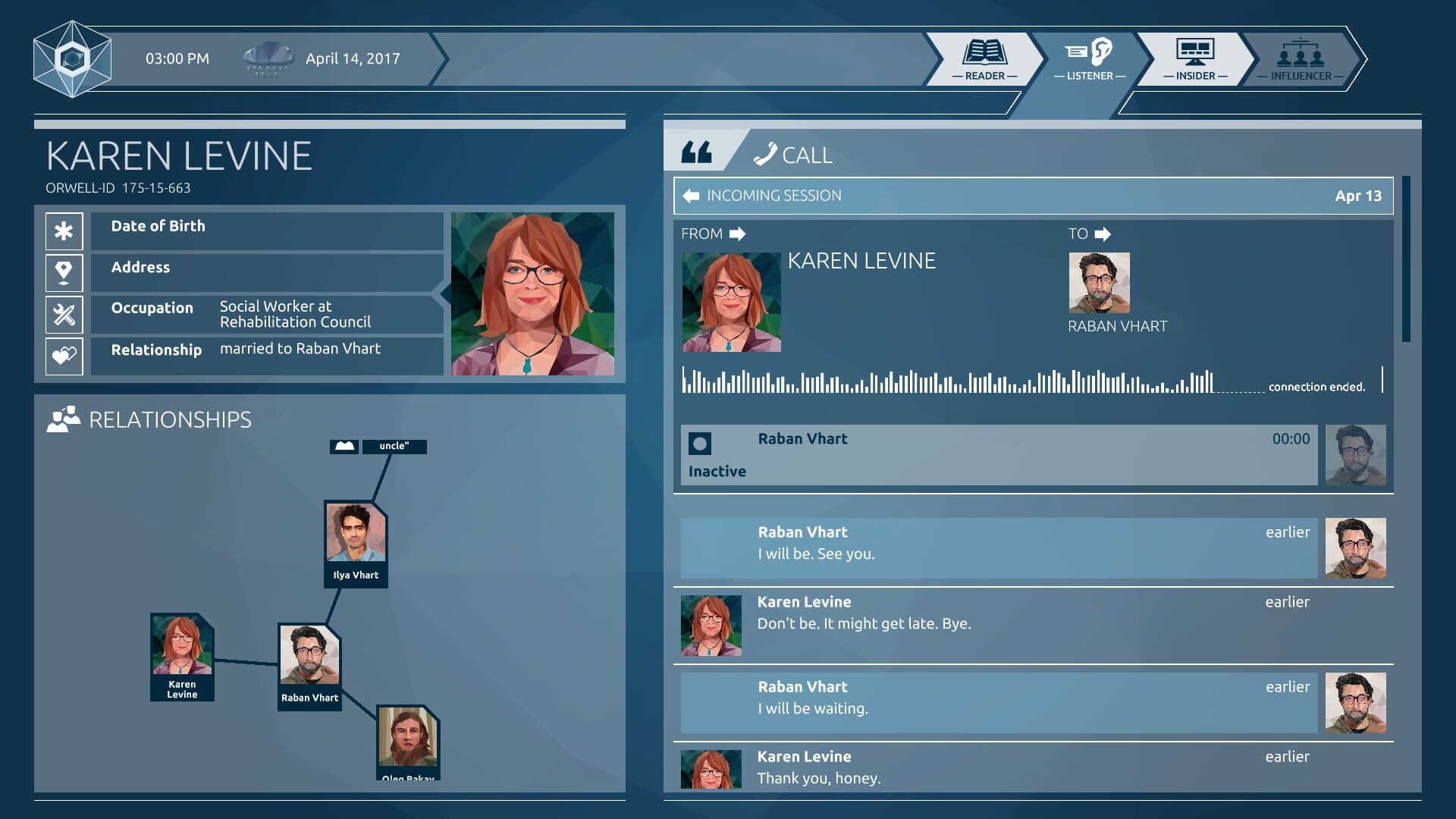 Screenshot for Orwell: Ignorance is Strength