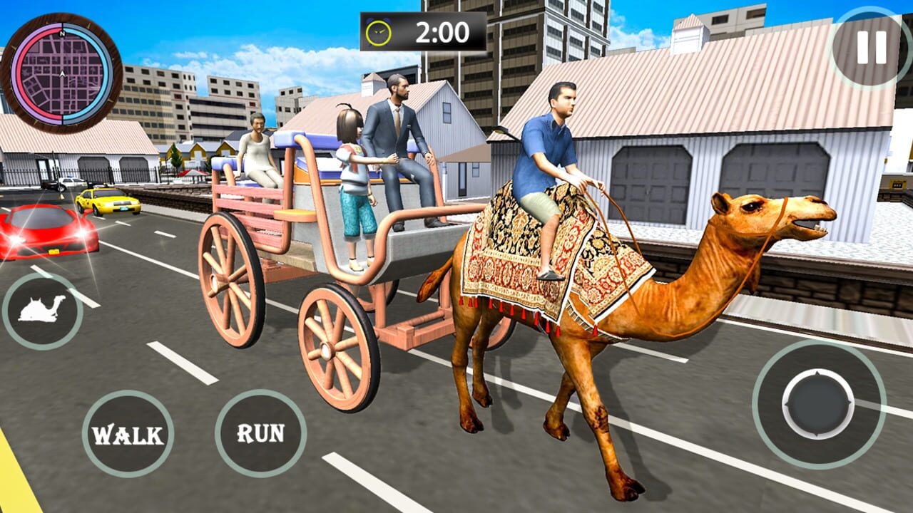 Screenshot for Passenger Camel Taxi Driving