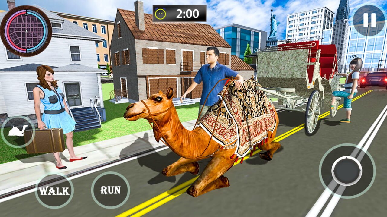 Screenshot for Passenger Camel Taxi Driving