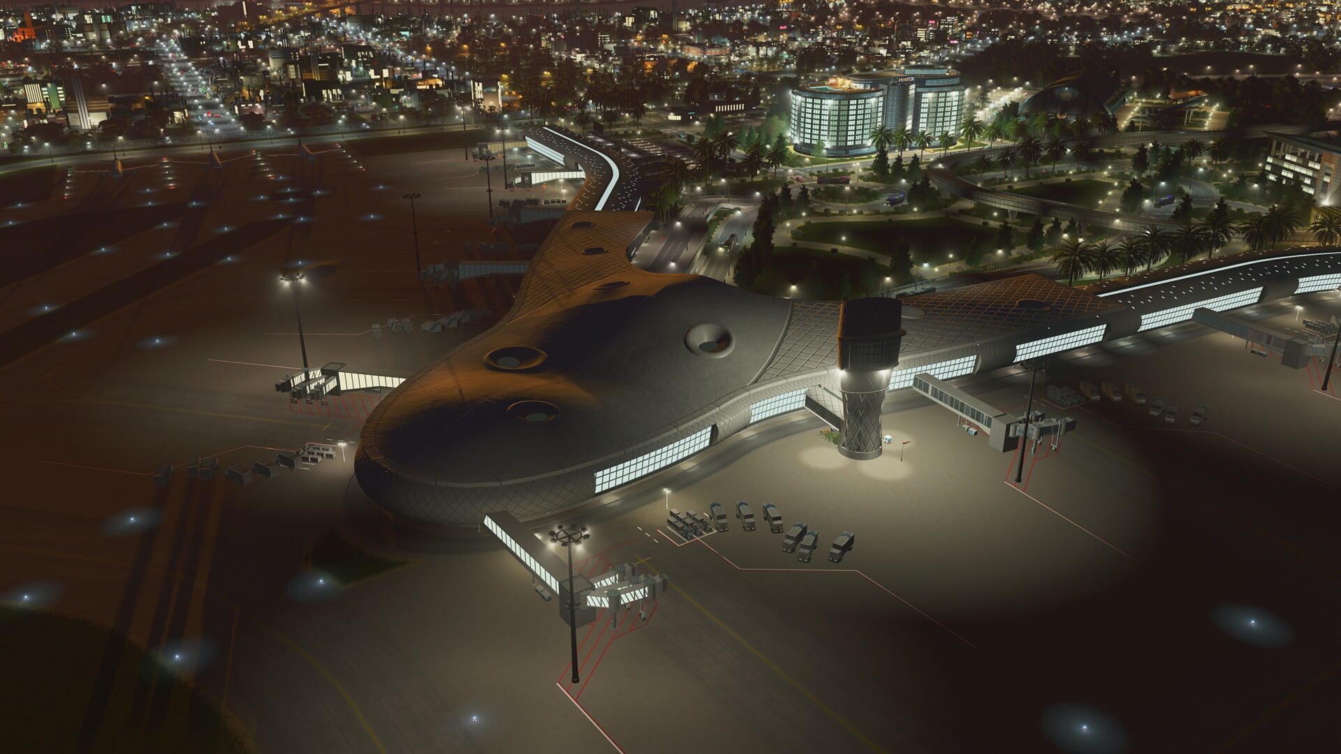 Screenshot for Cities: Skylines - Airports