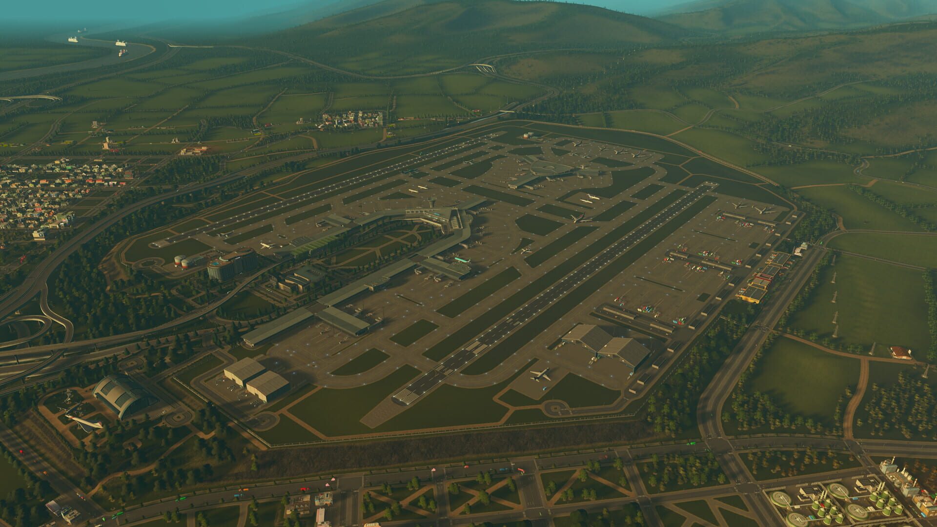 Screenshot for Cities: Skylines - Airports