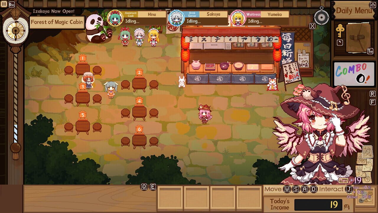 Screenshot for Touhou Mystia's Izakaya DLC1 Pack: Forest of Magic & Youkai Mountain