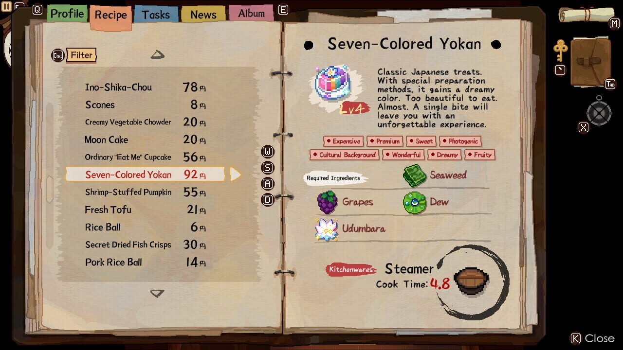 Screenshot for Touhou Mystia's Izakaya DLC1 Pack: Forest of Magic & Youkai Mountain