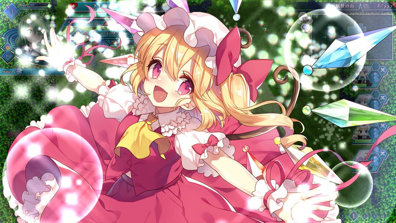 Screenshot for Touhou Genso Wanderer: Lotus Labyrinth - Reimu Hakurei Blue