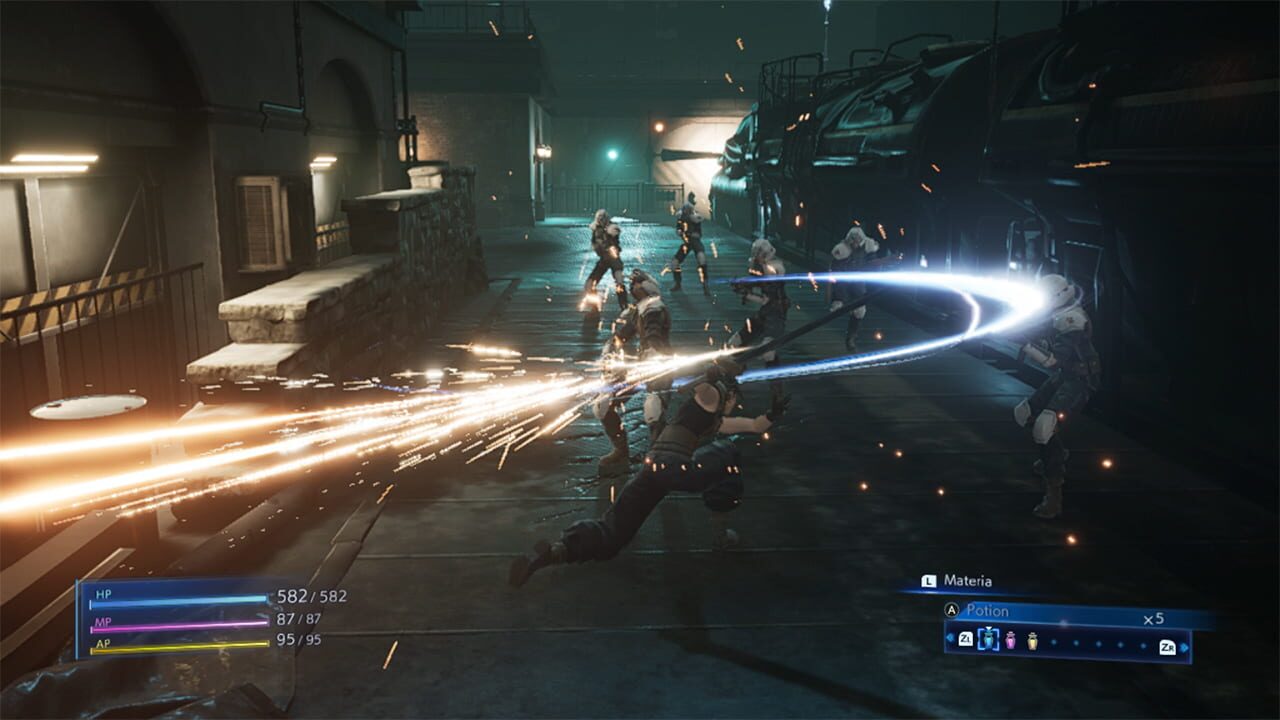 Screenshot for Crisis Core: Final Fantasy VII - Reunion