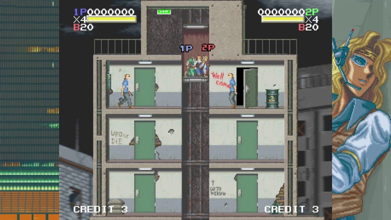 Screenshot for Elevator Action: Returns - S-Tribute