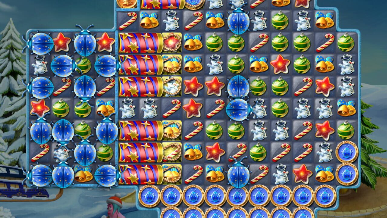Screenshot for Laruaville 4 Christmas Match 3 Puzzle