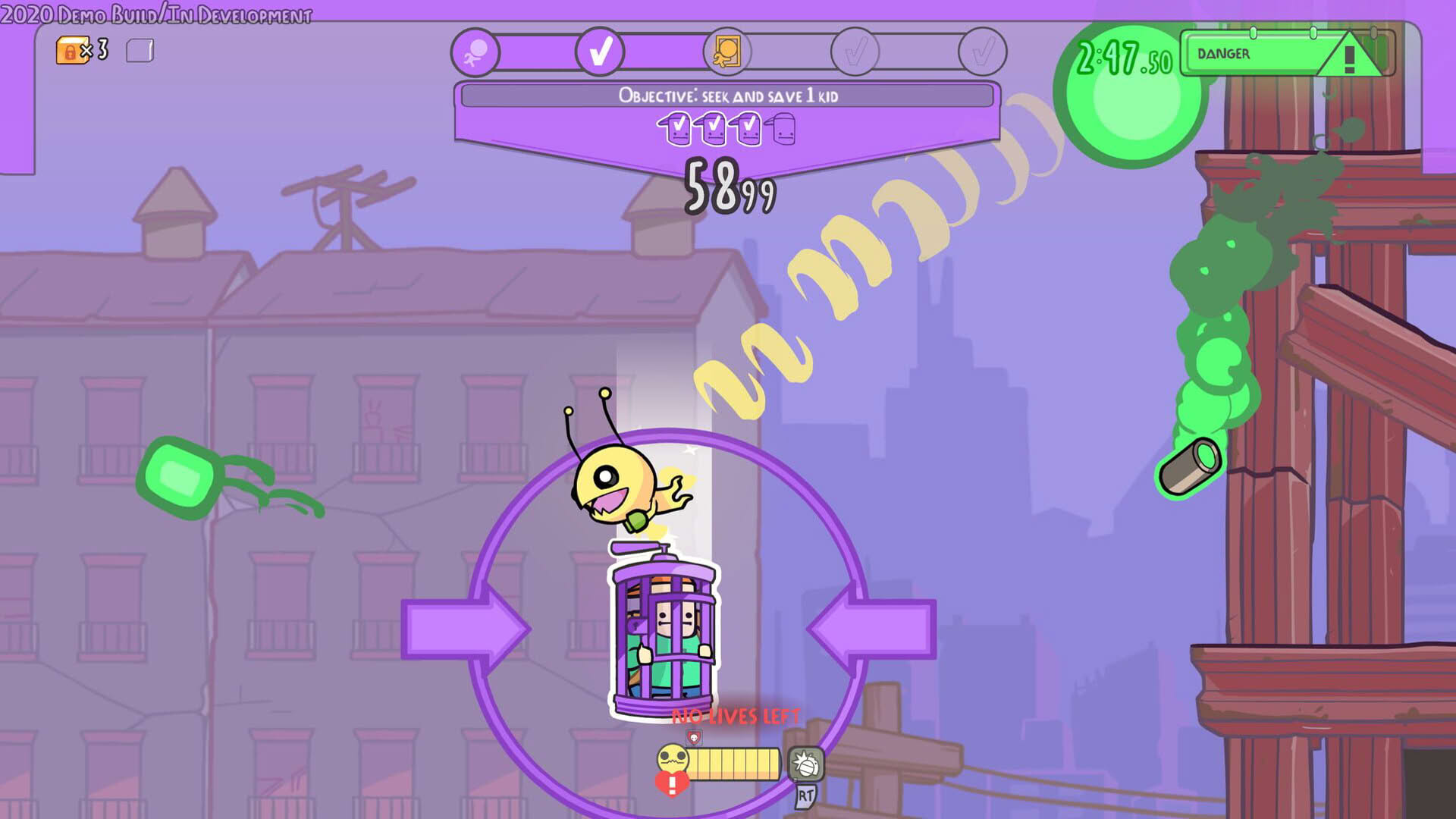 Screenshot for Alien Hominid Invasion