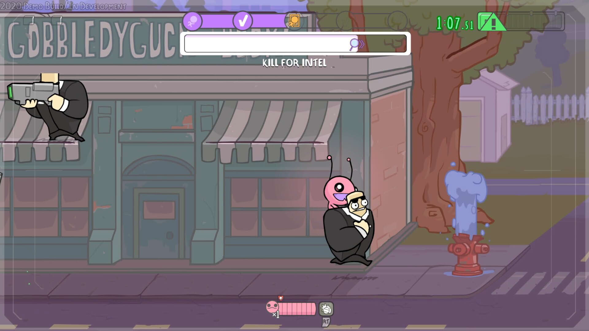 Screenshot for Alien Hominid Invasion