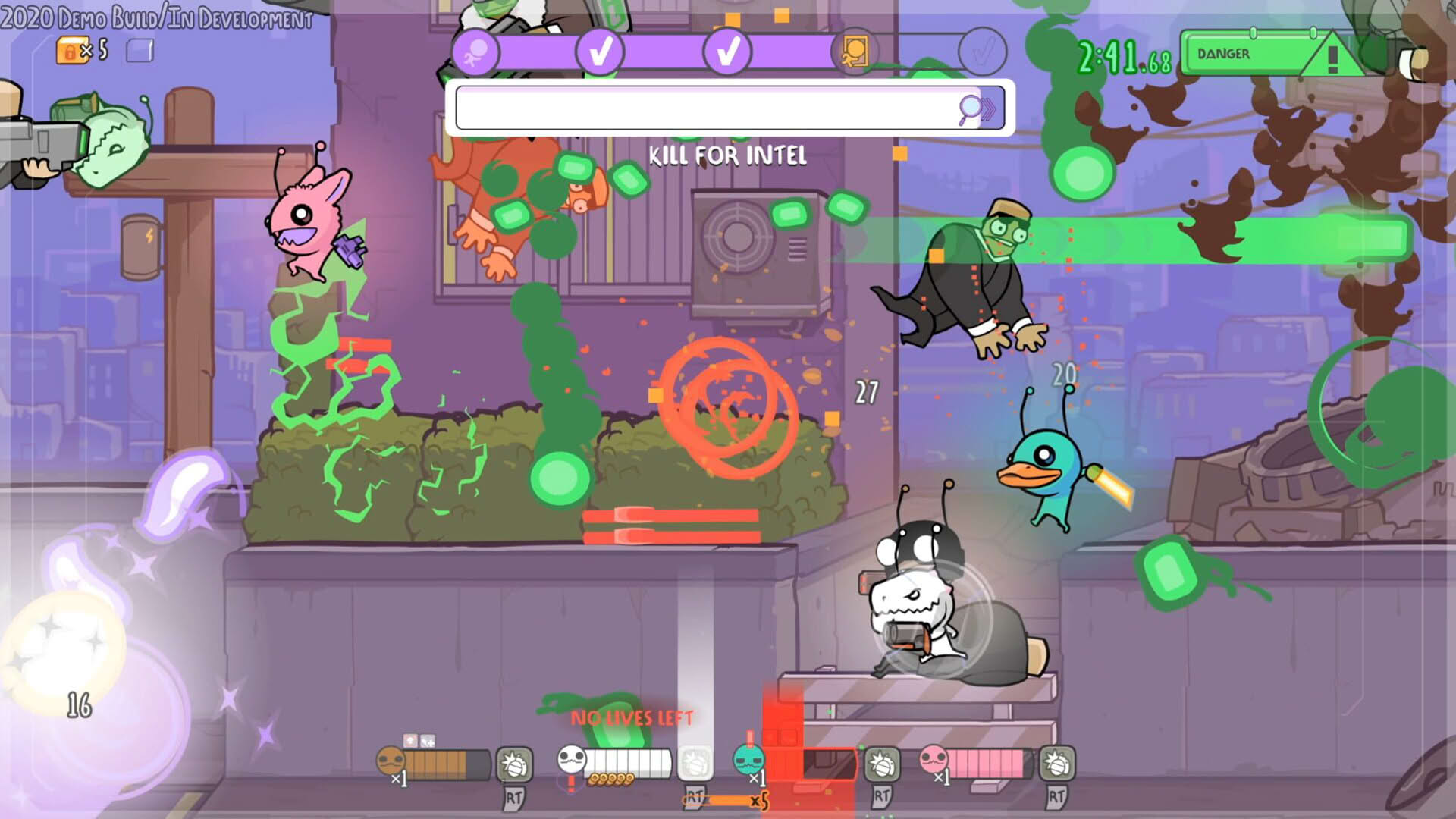 Screenshot for Alien Hominid Invasion