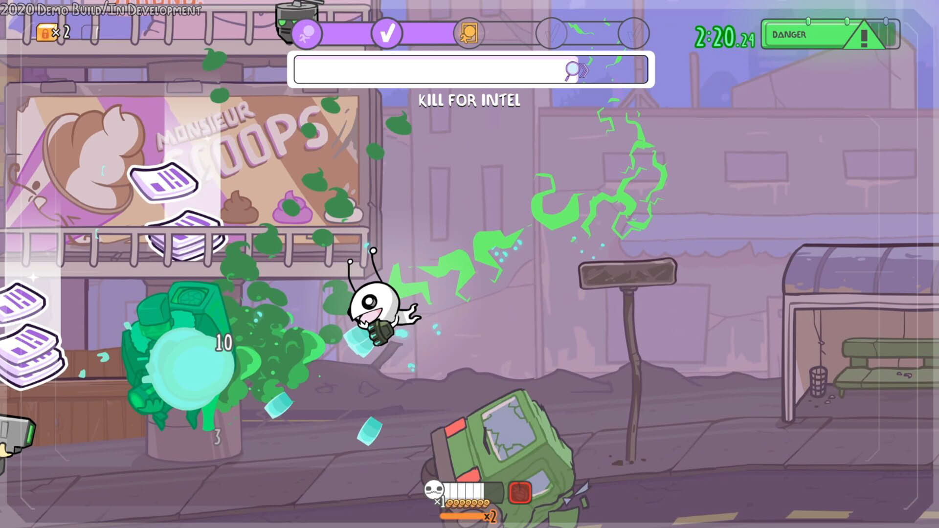 Screenshot for Alien Hominid Invasion