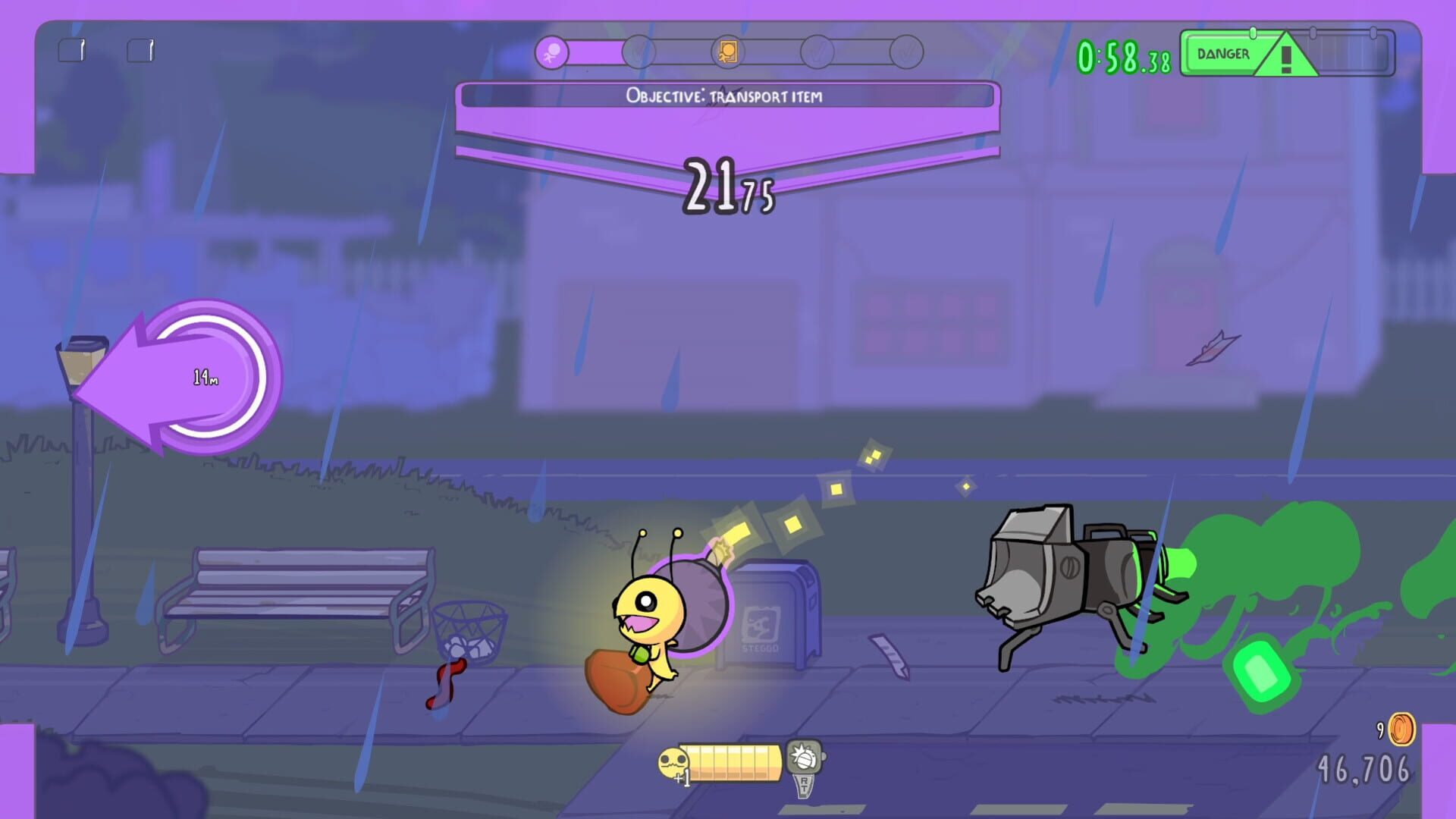 Screenshot for Alien Hominid Invasion