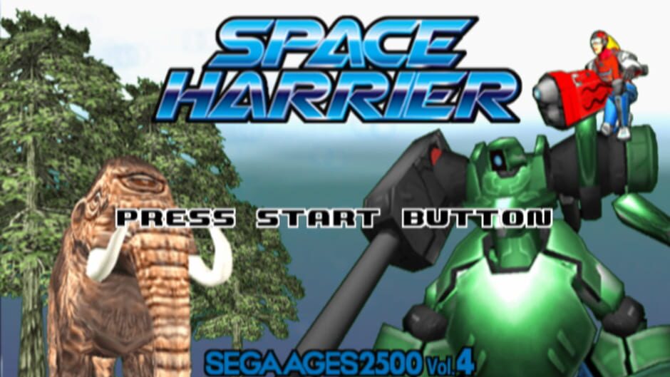 Screenshot for Sega Ages 2500 Vol. 4: Space Harrier