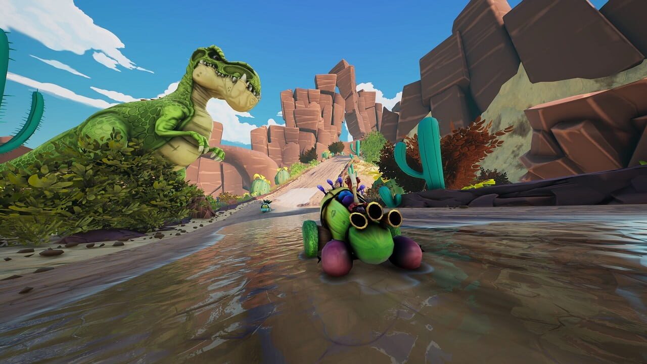 Screenshot for Gigantosaurus Dino Kart
