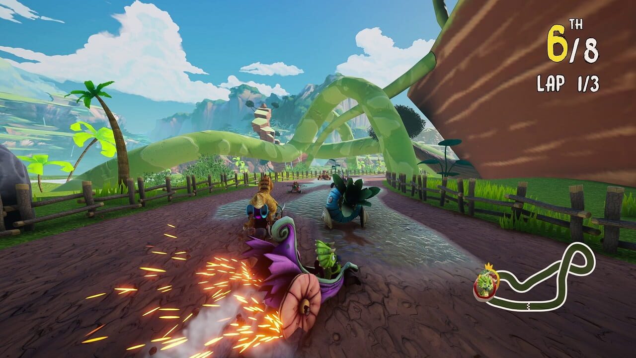 Screenshot for Gigantosaurus Dino Kart