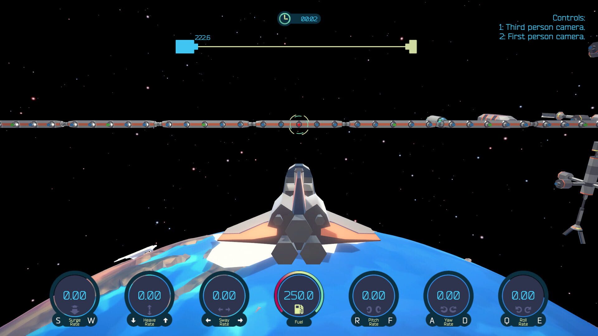 Screenshot for Space Station Designer