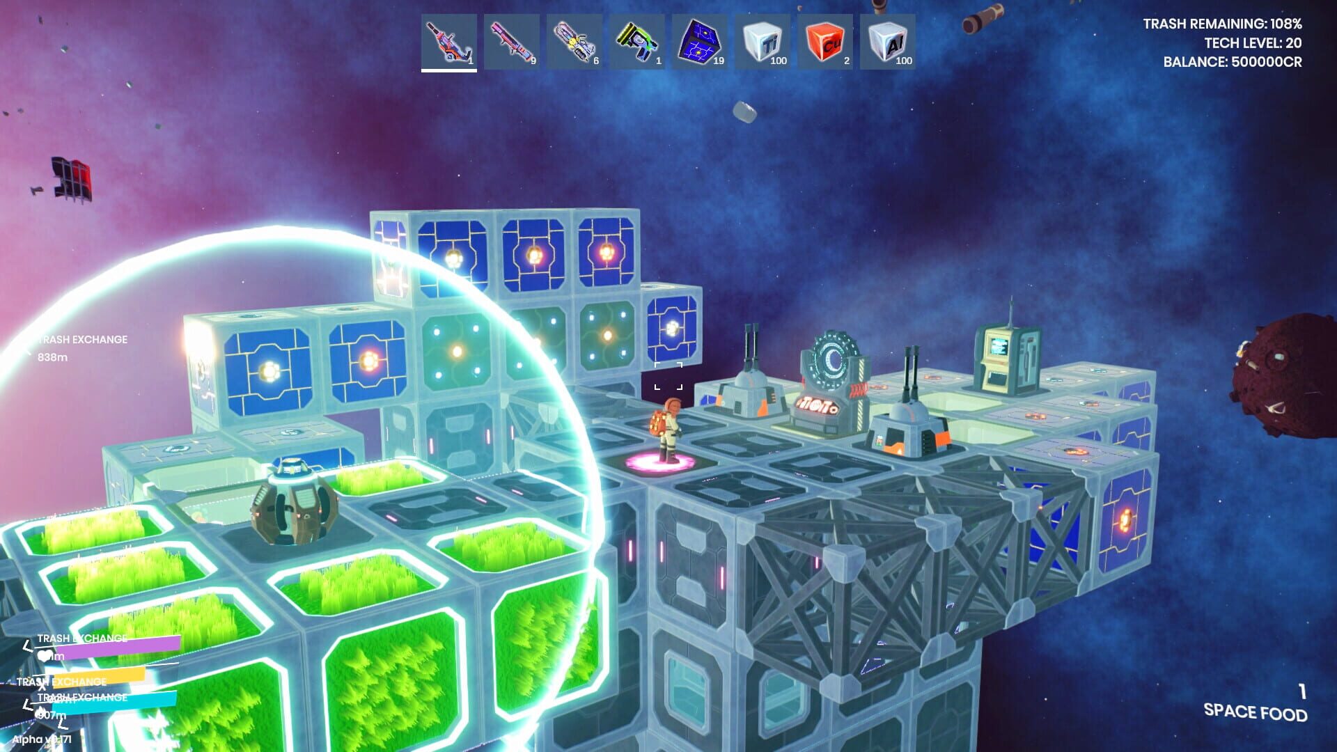 Screenshot for Space Trash Scavenger