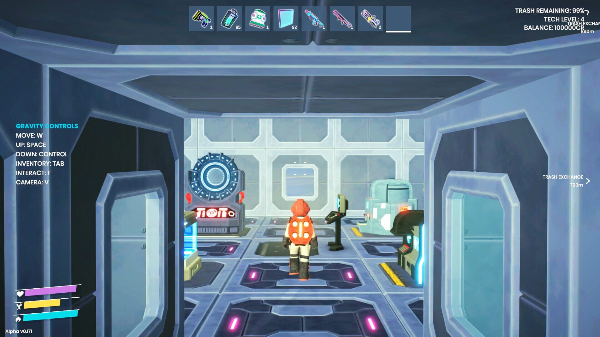 Screenshot for Space Trash Scavenger