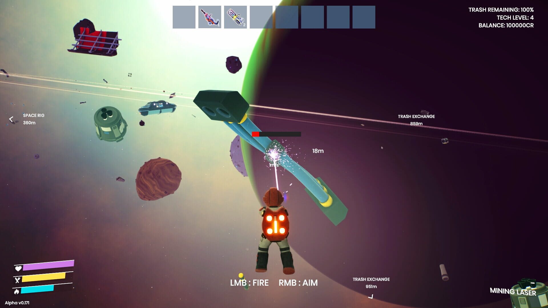 Screenshot for Space Trash Scavenger