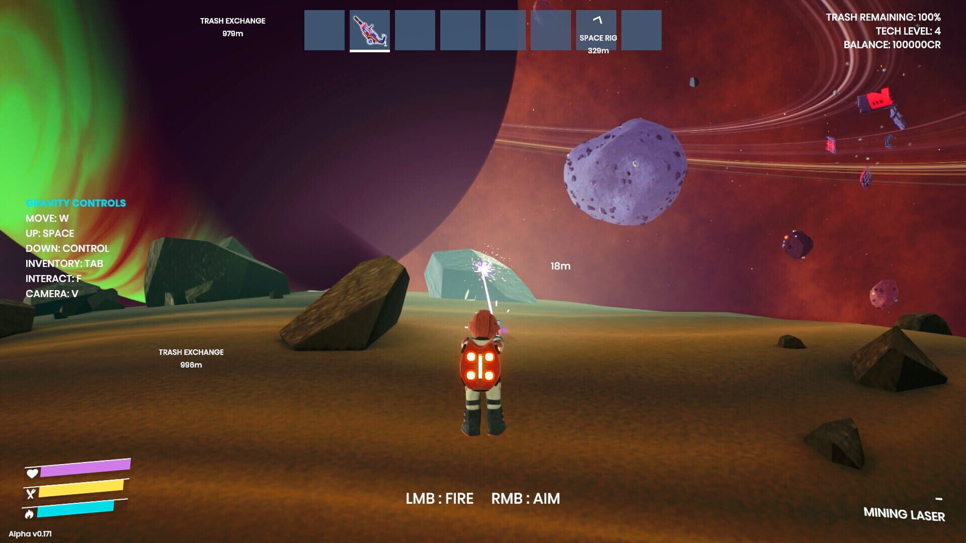 Screenshot for Space Trash Scavenger